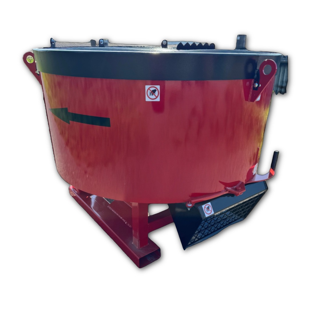 Betonmischer elektrisch flach