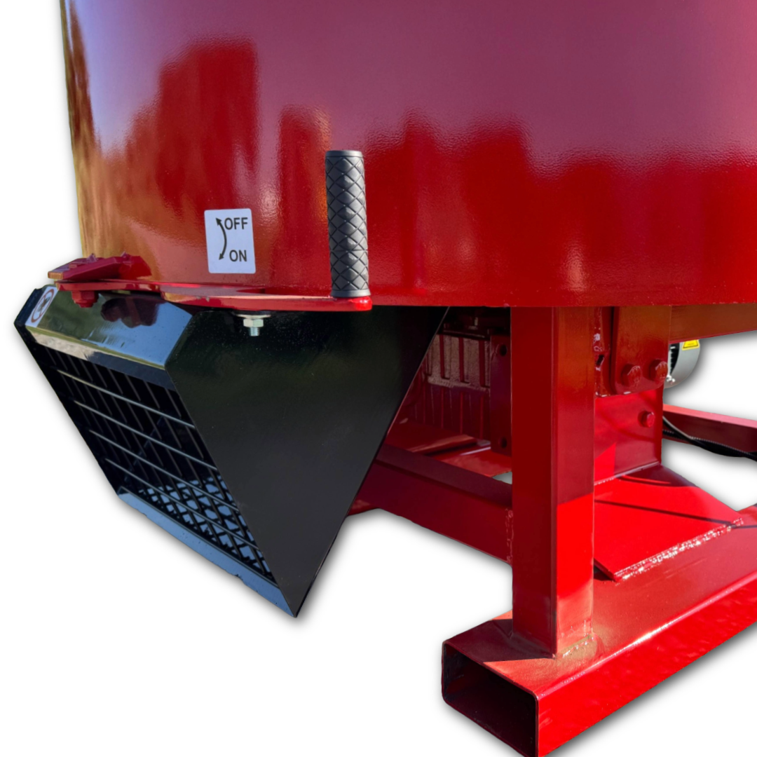 Betonmischer elektrisch flach