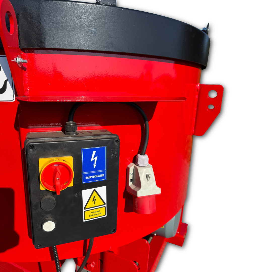 Betonmischer elektrisch flach
