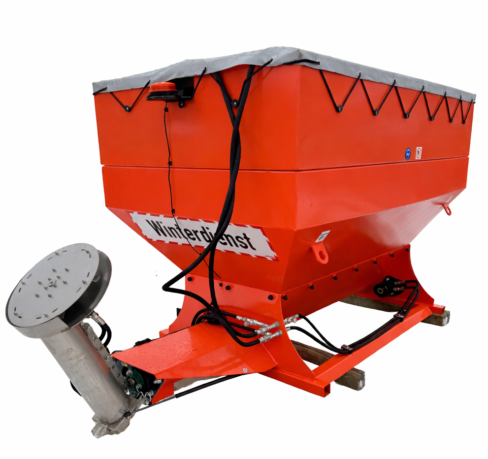 Silostreuer Containeraufbau